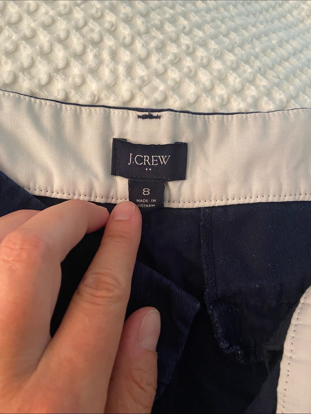 J. Crew navy shorts